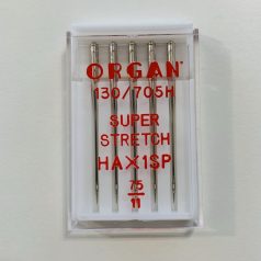   Háztartási varrógéptű: Organ Super Stretch 75/11 (5 db-os)